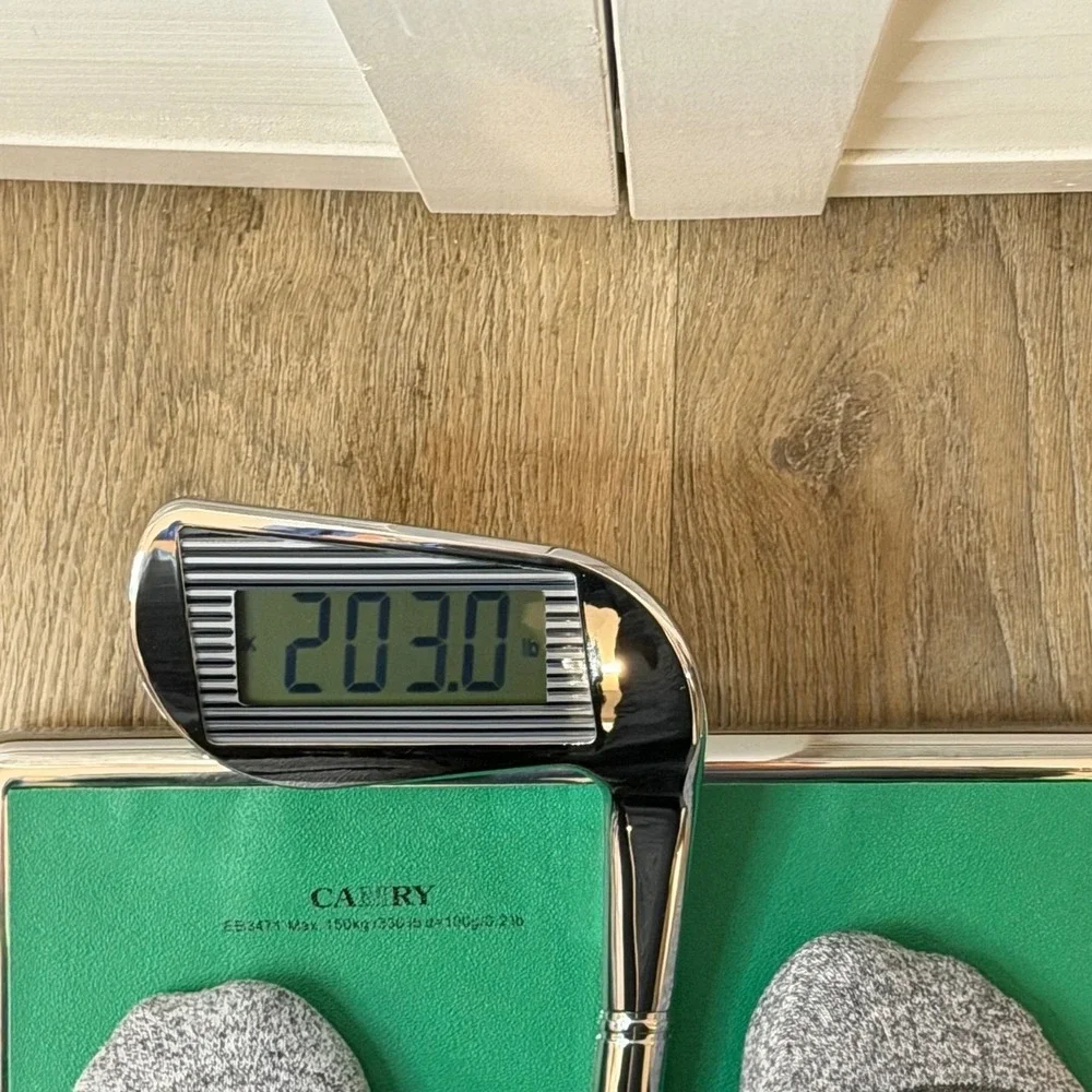 Vintage Camry EB3471 Golf Theme Electronic Personal Scale Digital Tested‎